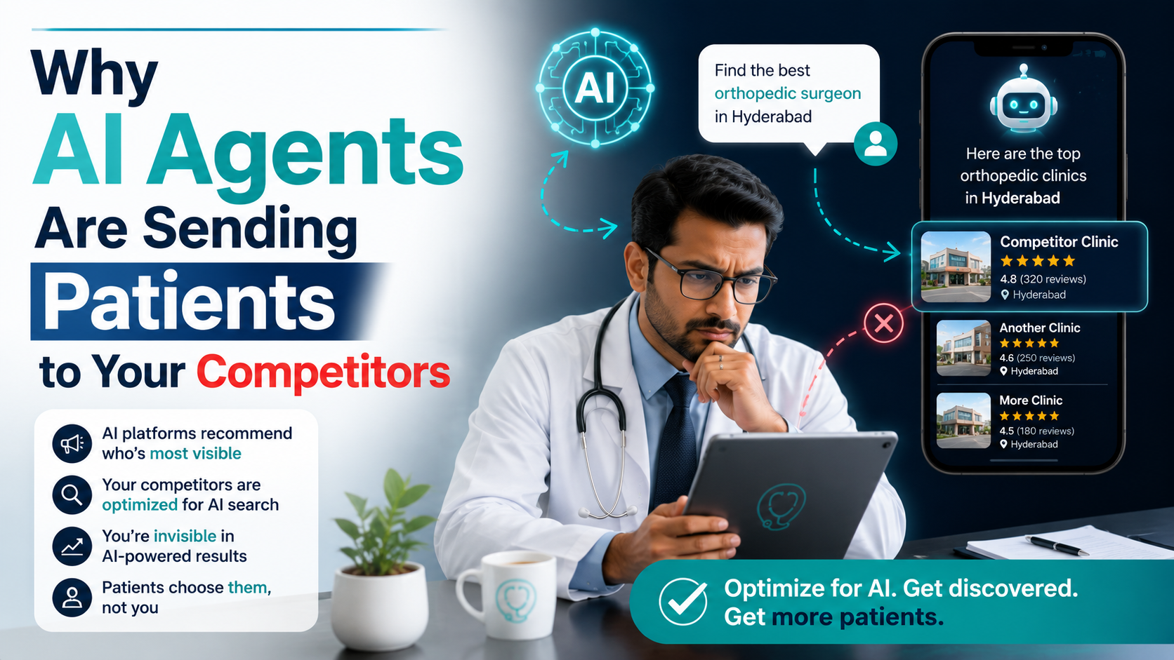 Why AI Agents Are Sending Patients to Your Competitors